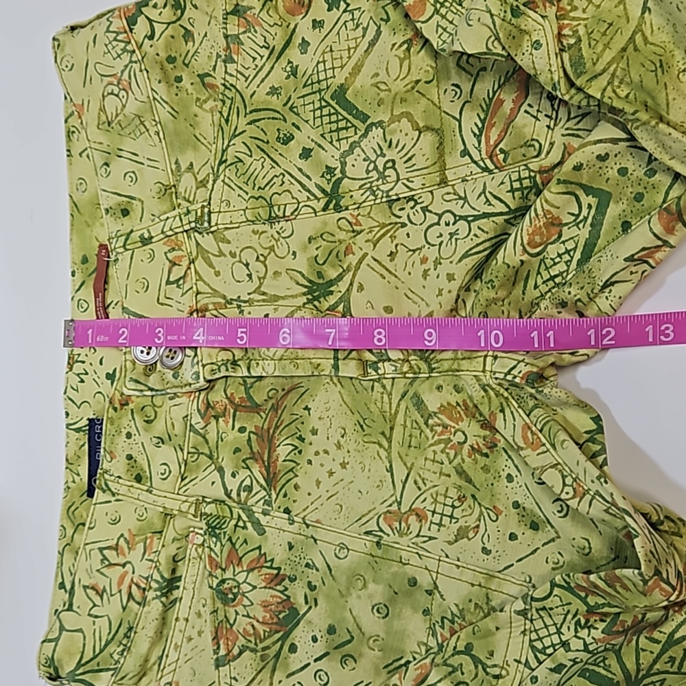 Anthropologie Pilcro The Wander low rise patchwork floral pants  women's… - Picture 10 of 12
